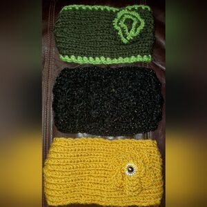 Handmade Knit Headbands Set